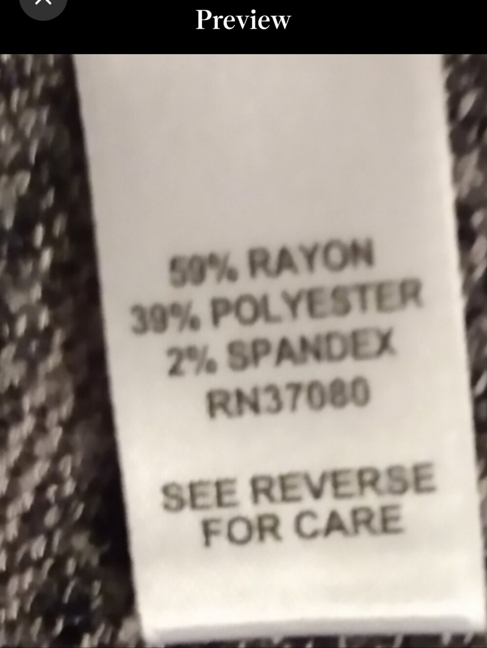 Cato Gray Striped Top Sz 18/20W - Picture 8 of 8